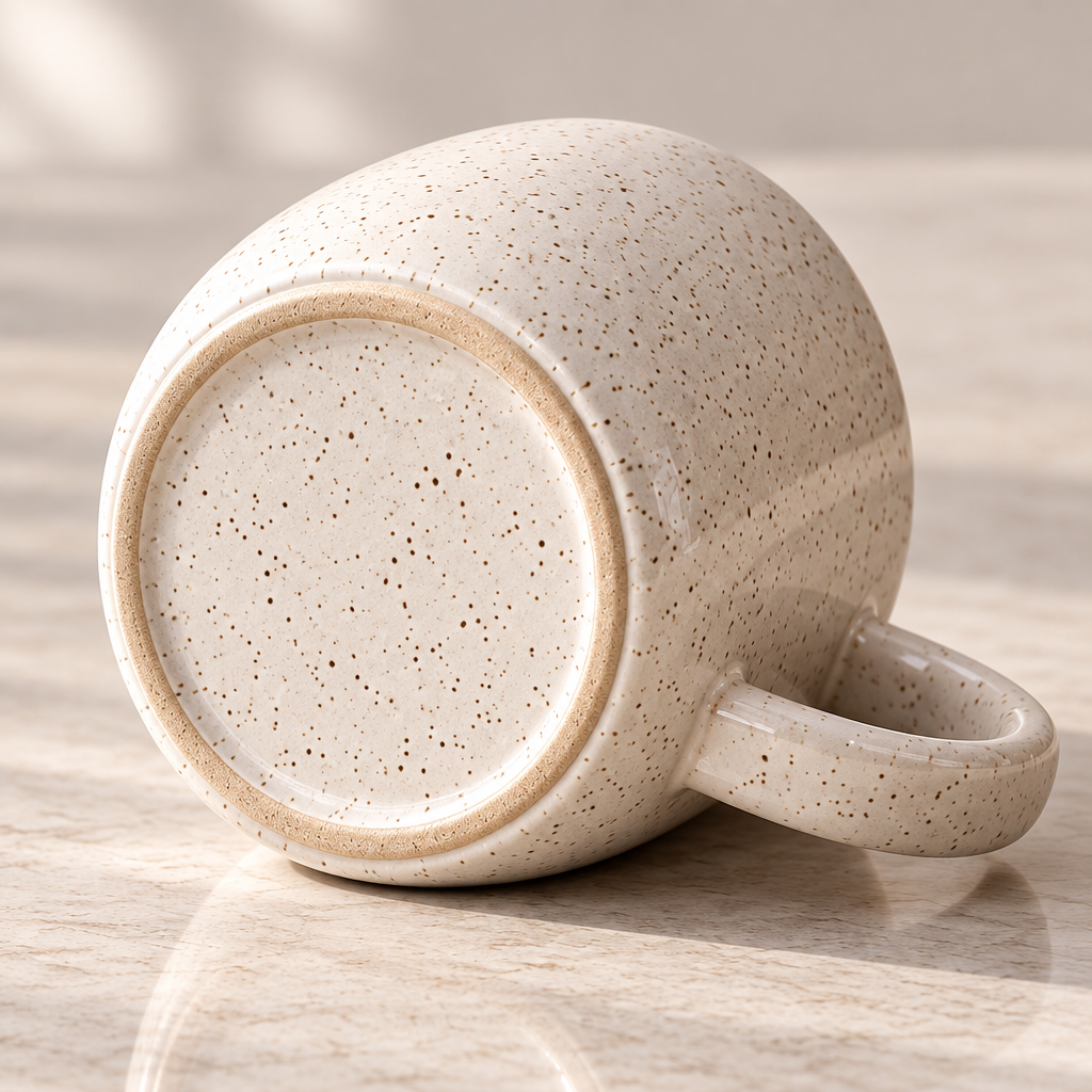 Minimalist Speckled Ceramic Mug