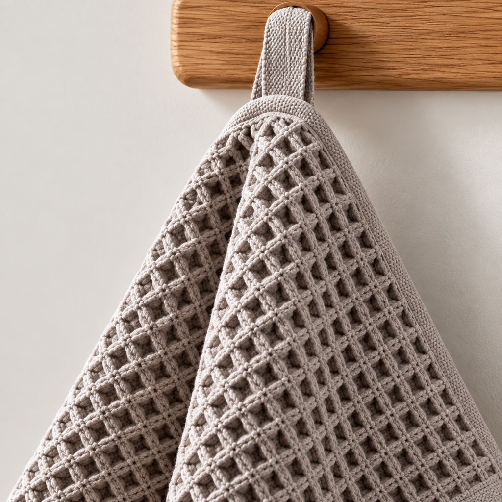 Waffle Weave Cotton Towel Set