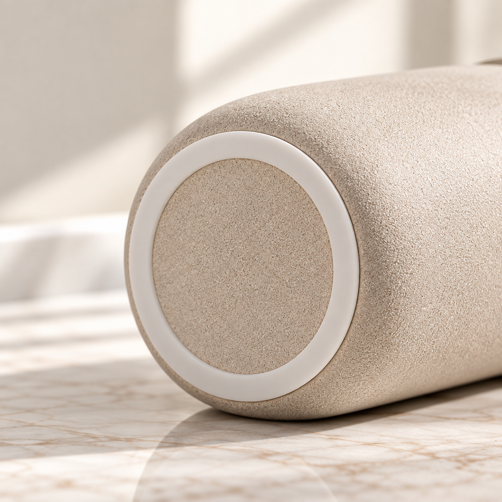 Matte Ceramic Soap Dispenser Set