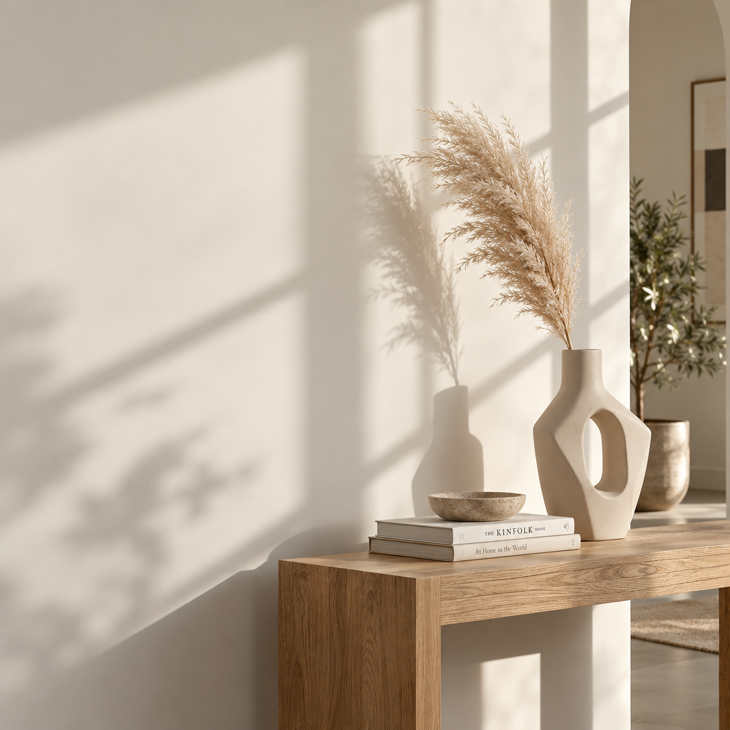 Abstract Geometric Ceramic Vase