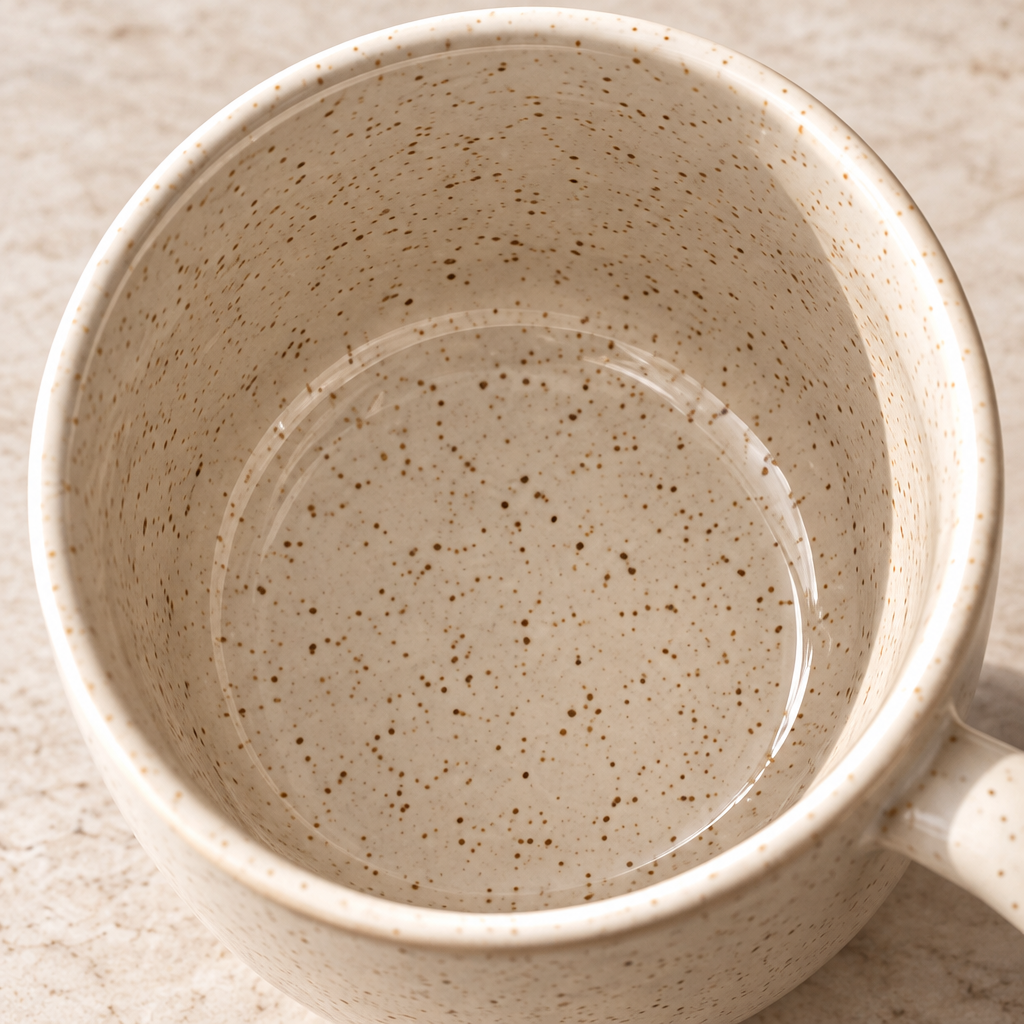 Minimalist Speckled Ceramic Mug