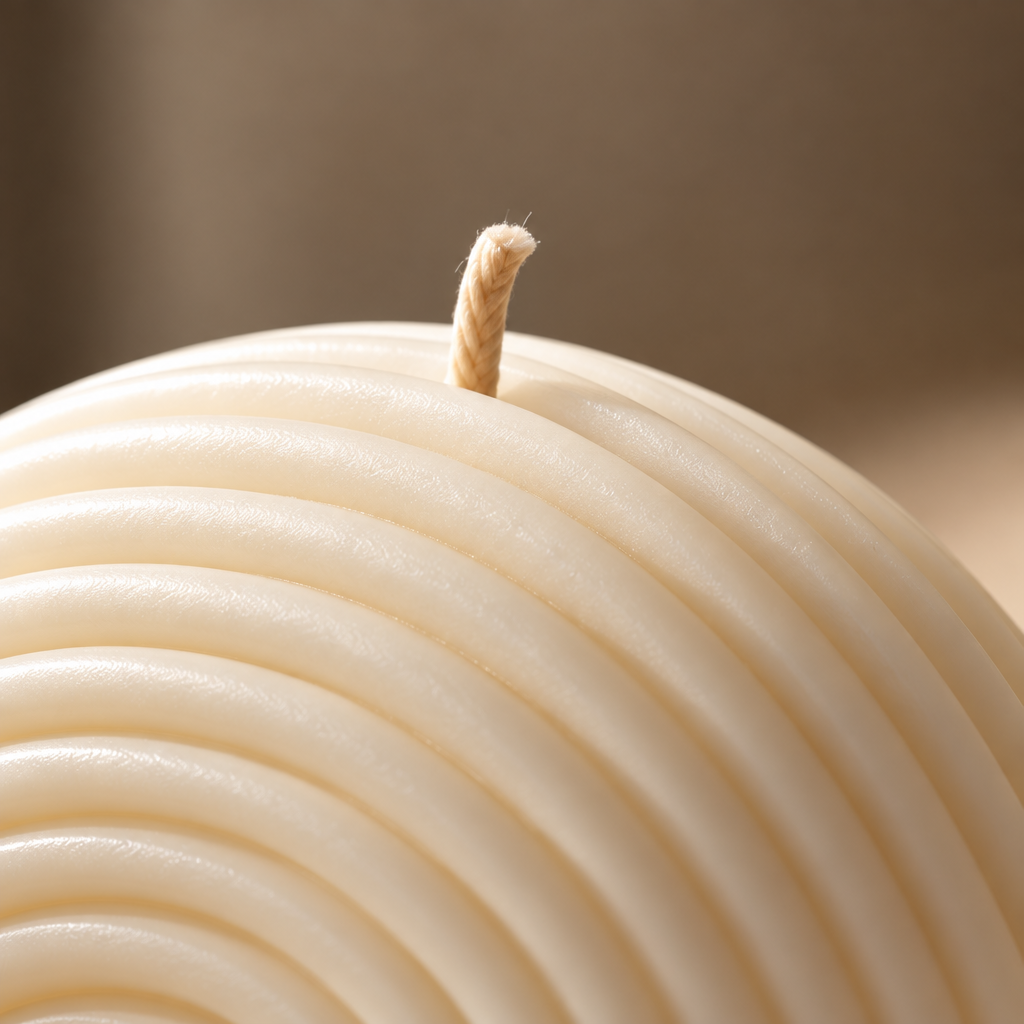 Sculptural Soy Wax Candle