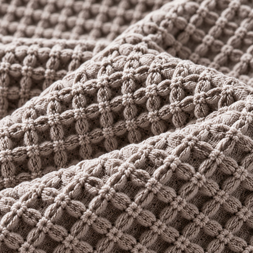 Waffle Weave Cotton Towel Set