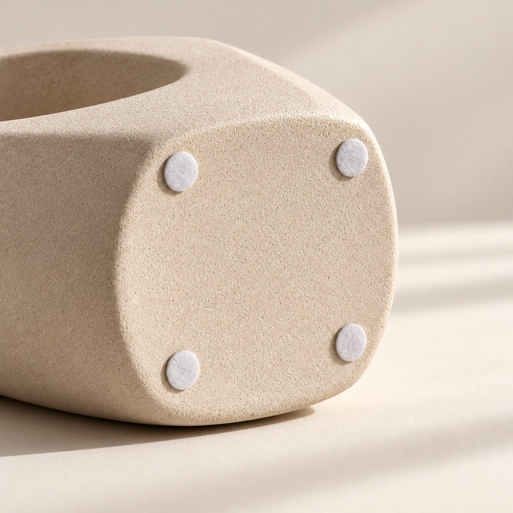 Abstract Geometric Ceramic Vase