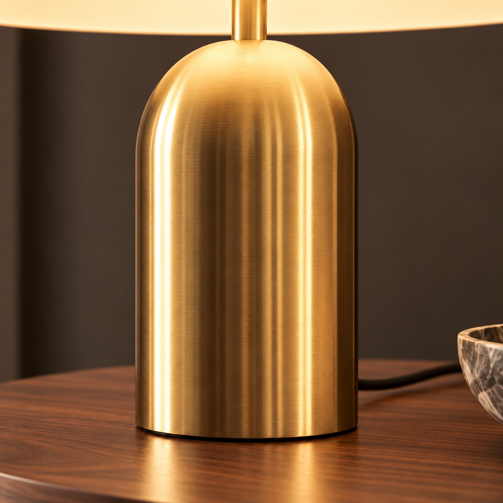 Mid-Century Mushroom Ambient Table Lamp